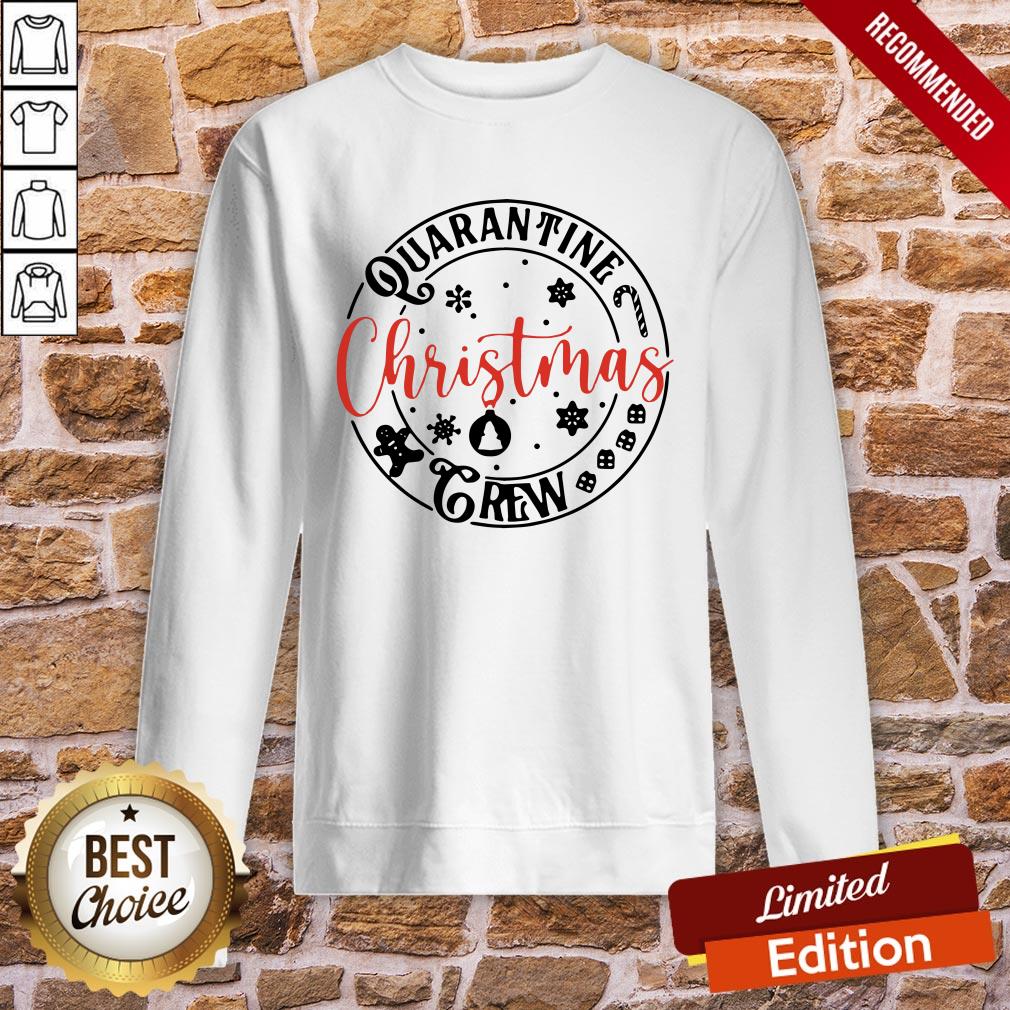 Premium Quarantine Christmas Crew Shirt