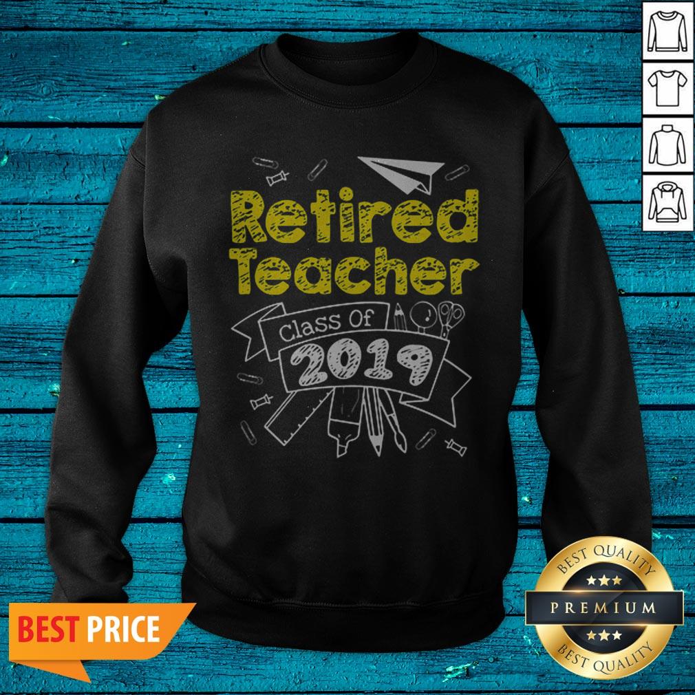 Premium Retired Teacher Class Of 2019 Shirt