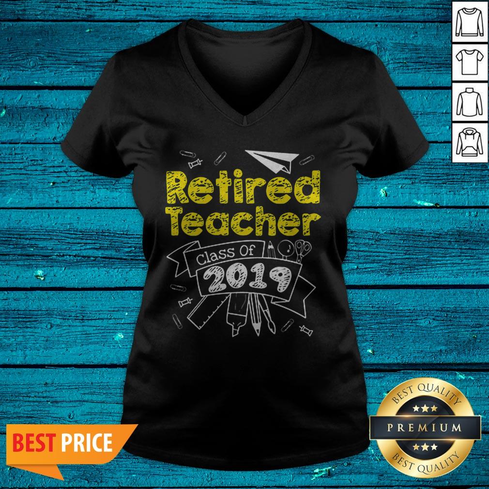 Premium Retired Teacher Class Of 2019 Shirt