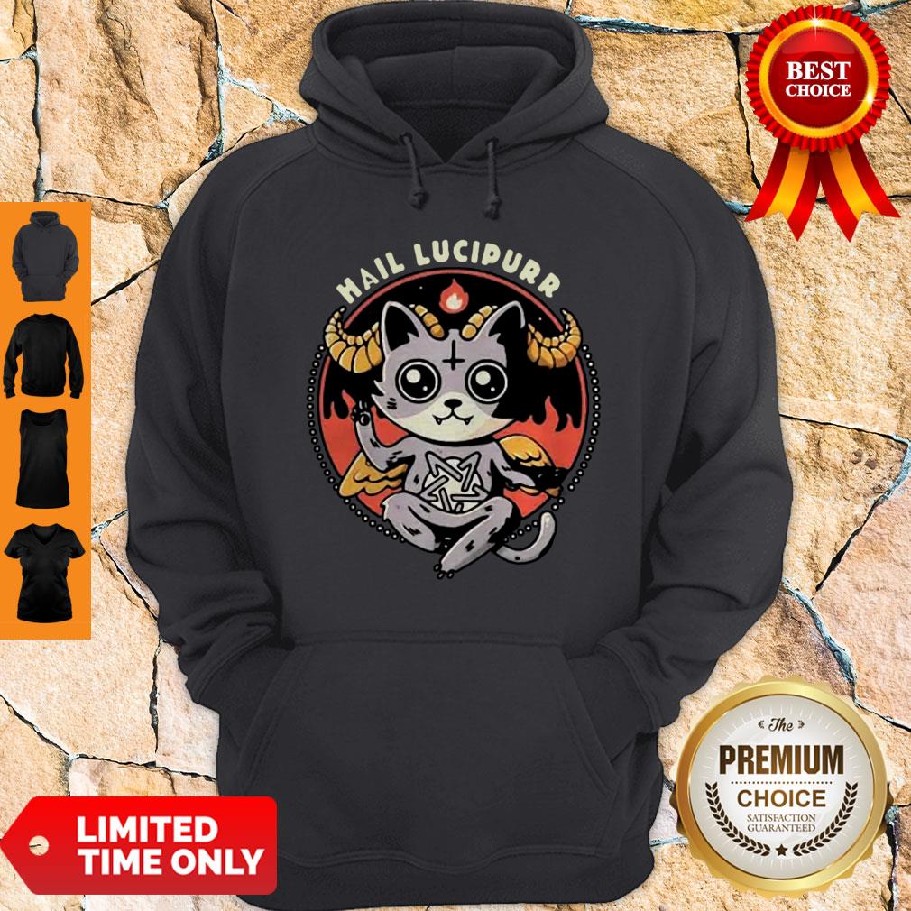 Premium Satan Cat Hail Lucipurr Shirt