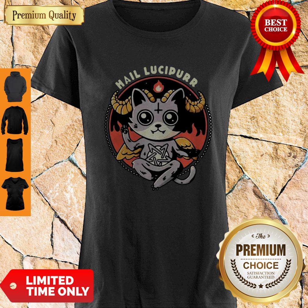 Premium Satan Cat Hail Lucipurr Shirt