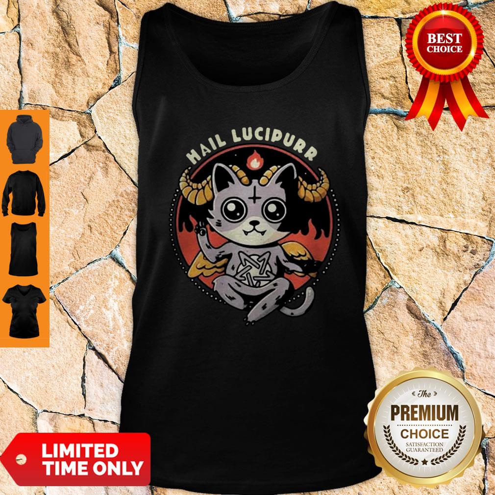 Premium Satan Cat Hail Lucipurr Shirt