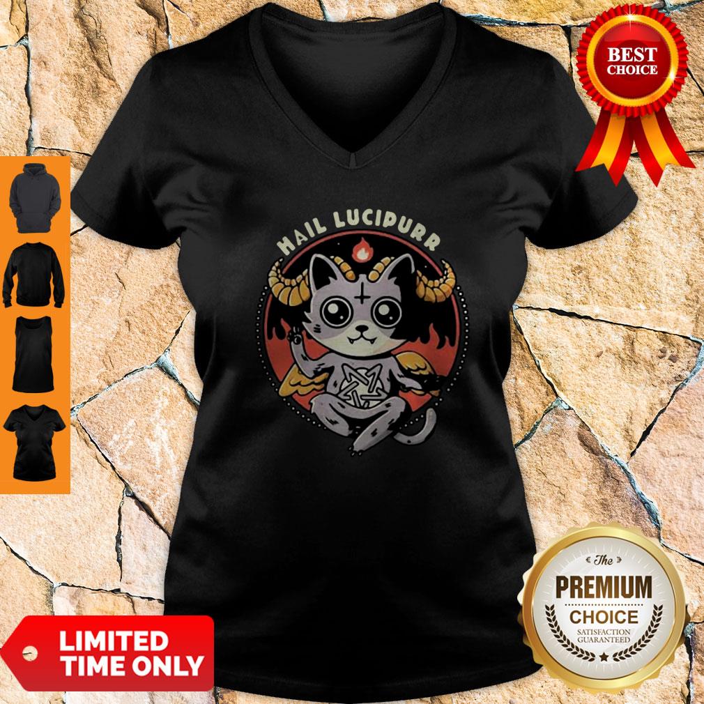 Premium Satan Cat Hail Lucipurr Shirt