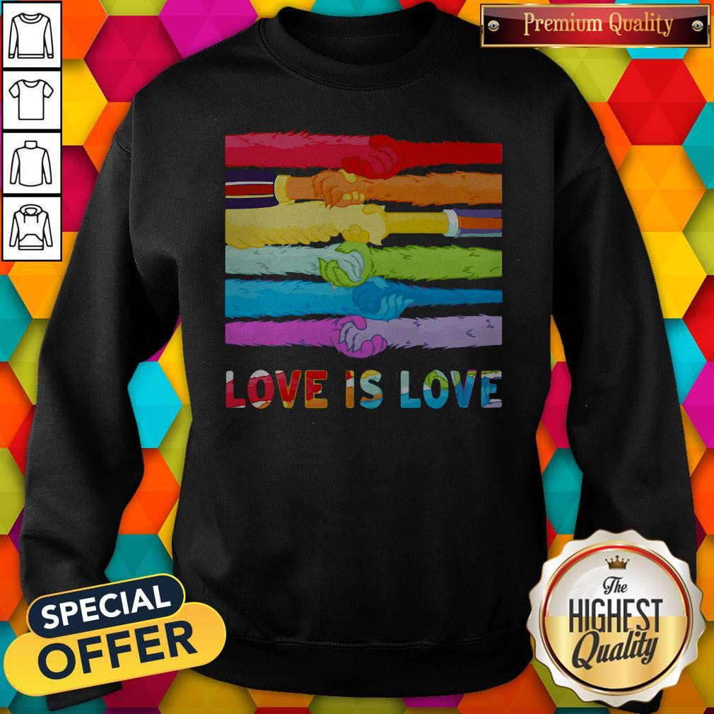 Premium Sesame Street Pride Month Love Is Love Shirt