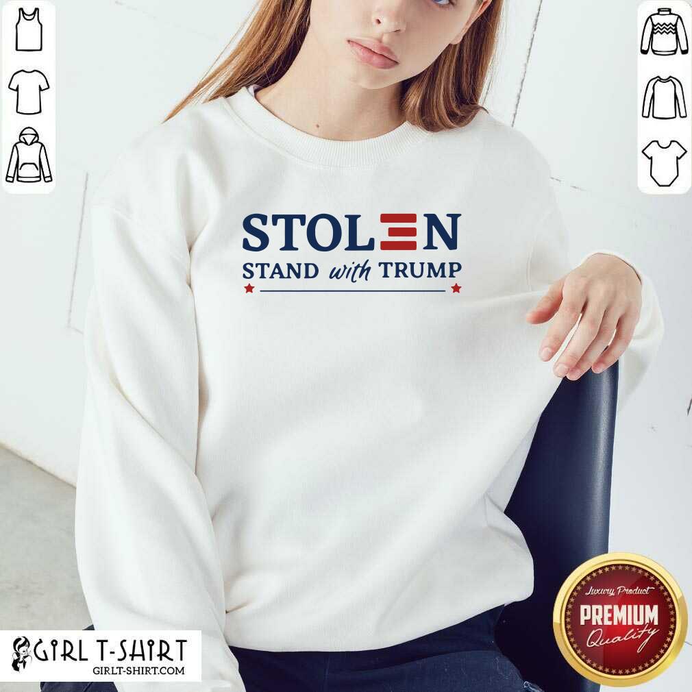 Premium Stolen Stand With Trump Shirt