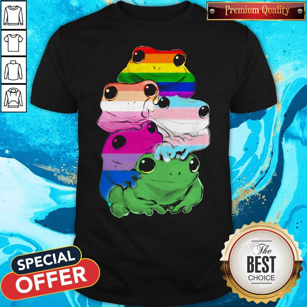 Premium The Frogs Flag Shirt