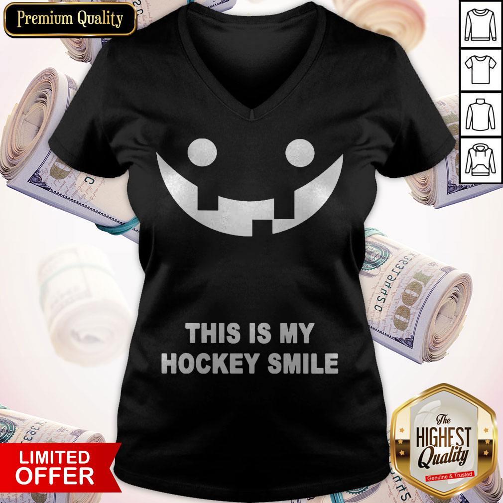 Premium This Is My Hockey Smile Shirt