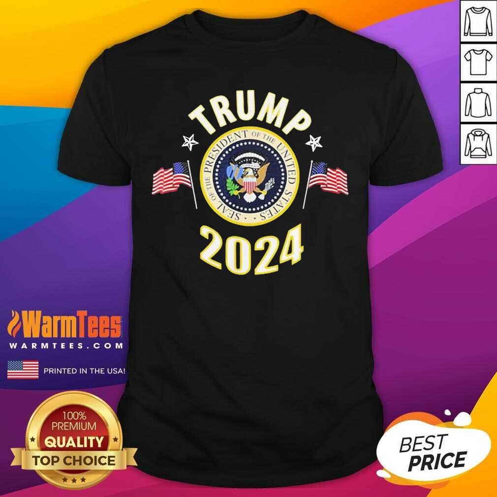 Premium Trump 2024 Presidential Seal Flag Us Shirt