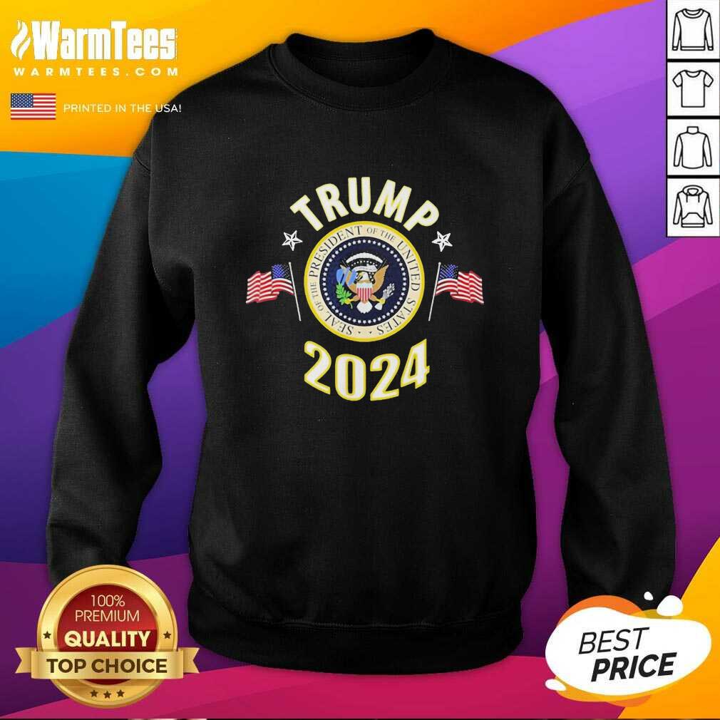 Premium Trump 2024 Presidential Seal Flag Us Shirt