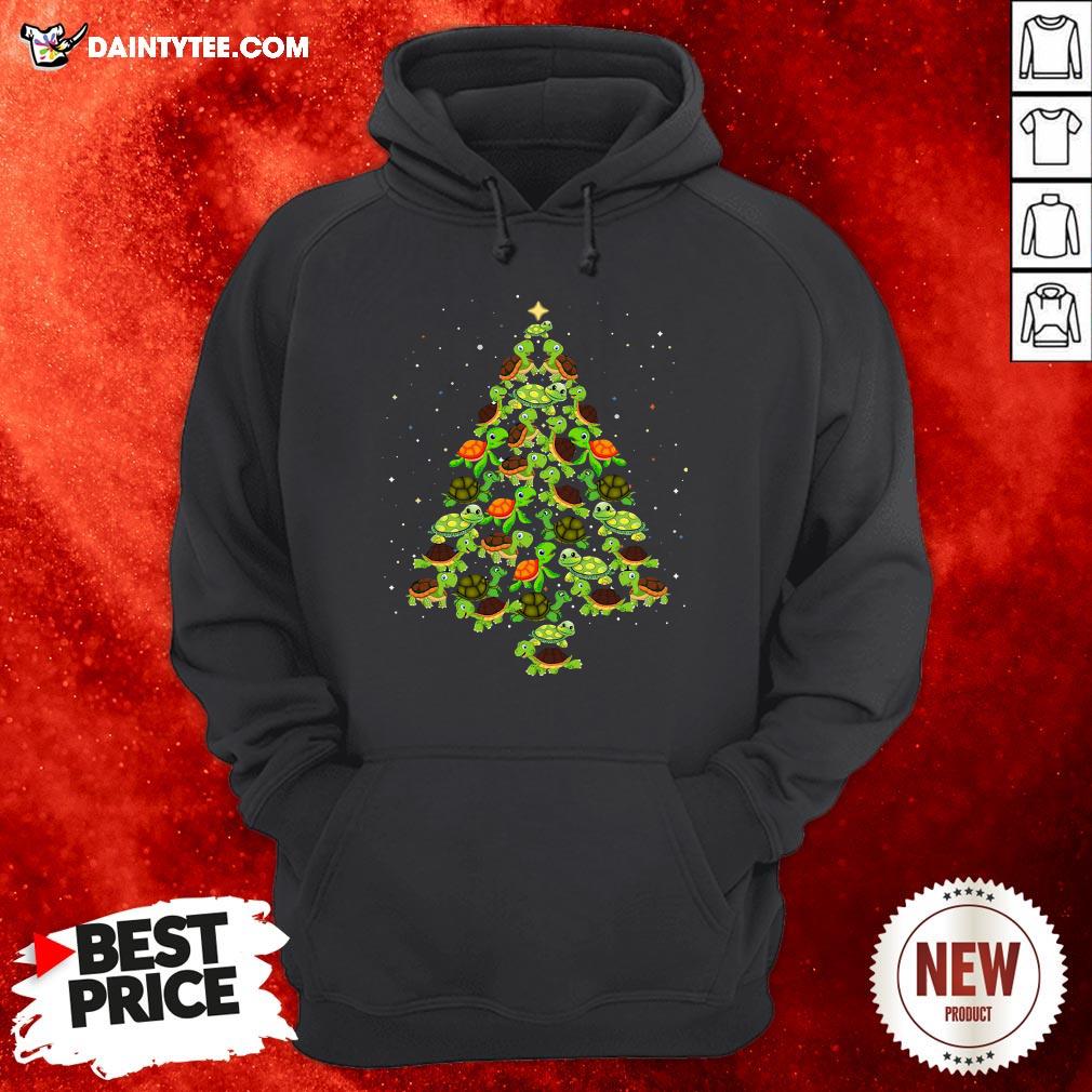 Premium Turtles Tree Christmas Shirt
