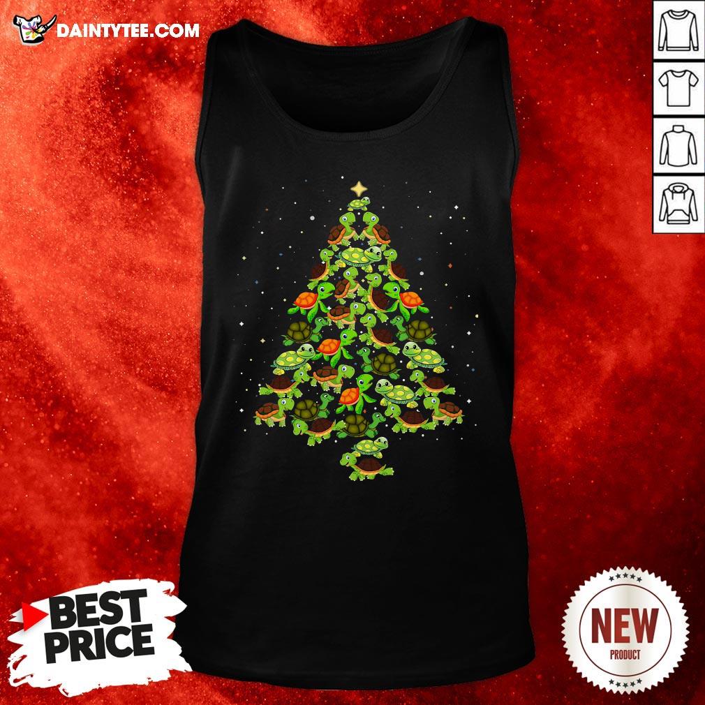 Premium Turtles Tree Christmas Shirt