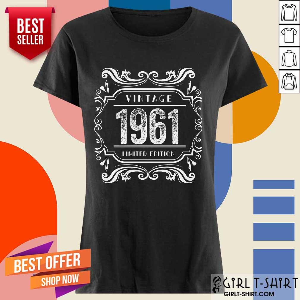 Premium Vintage 1961 Birthday Limited Edition Shirt