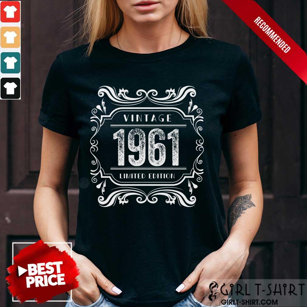 Premium Vintage 1961 Birthday Limited Edition Shirt