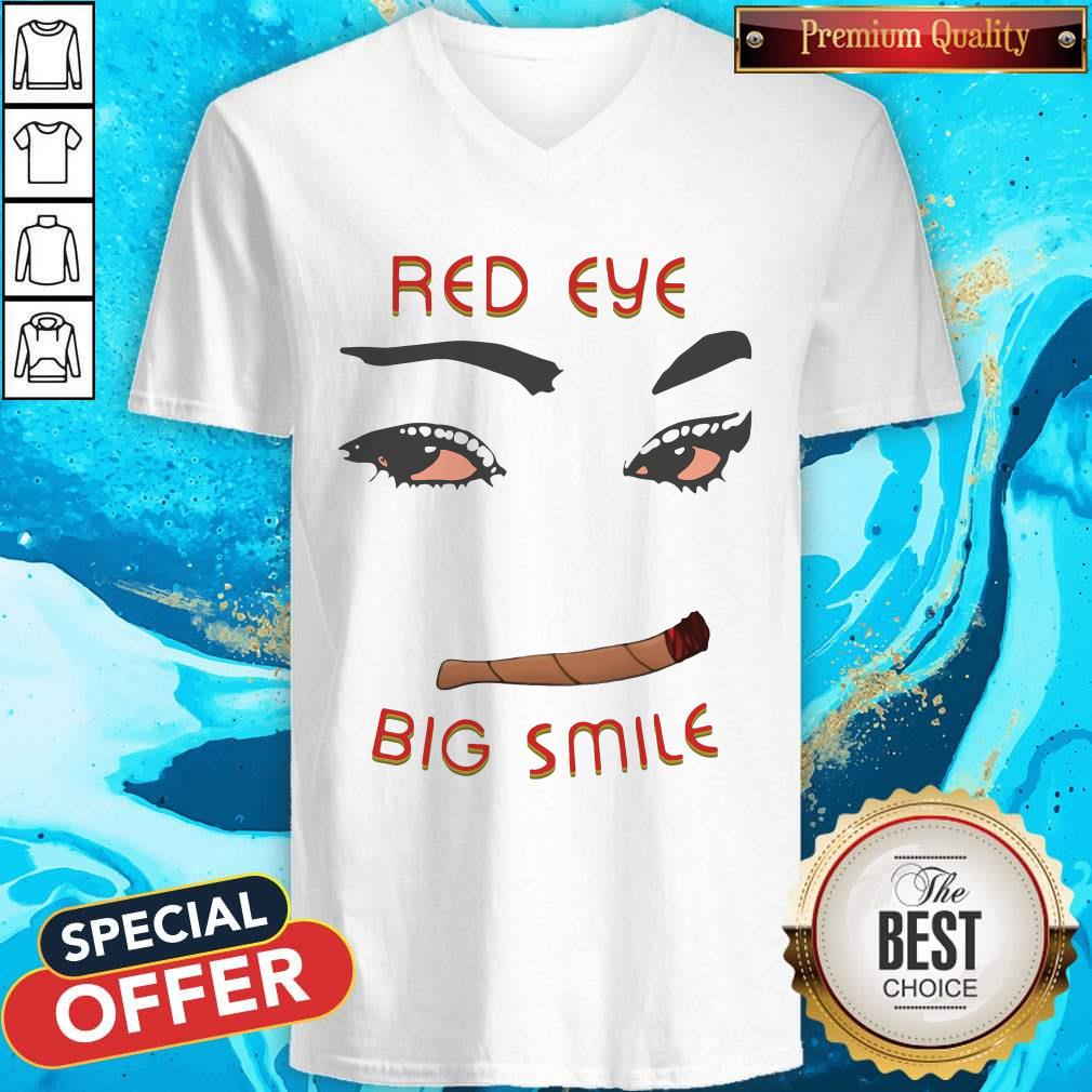 Premium Weed Red Eye Big Smile Babies Shirt