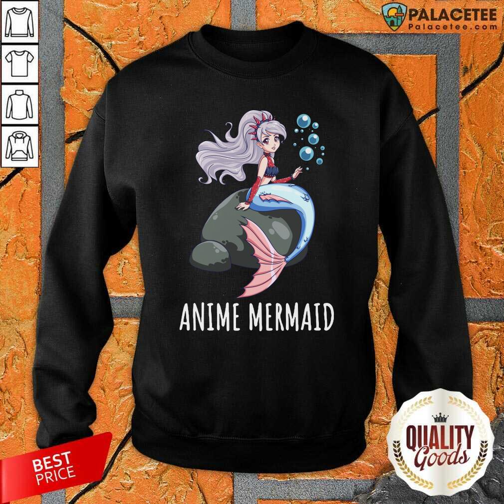 Pretty Anime Mermaid Tail Shirt