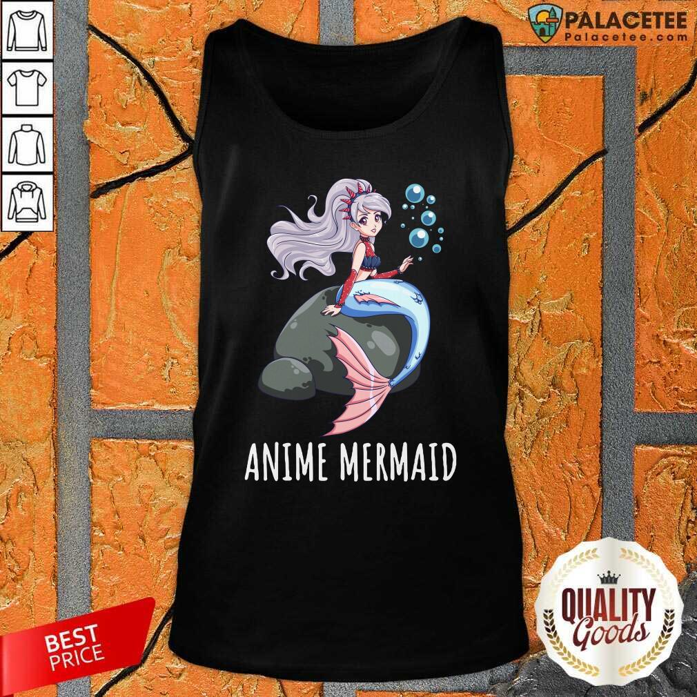 Pretty Anime Mermaid Tail Shirt