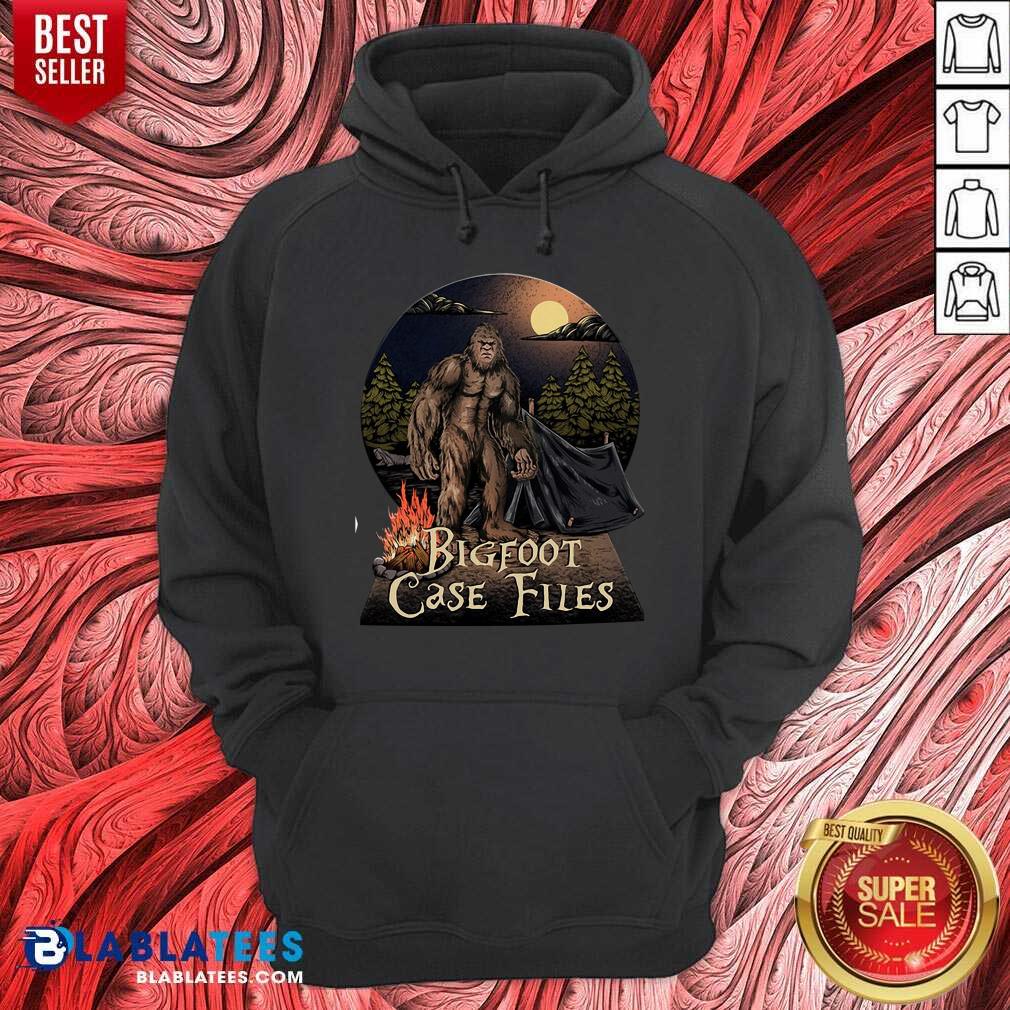 Pretty Bigfoot Case Files In Your Camp Shirt