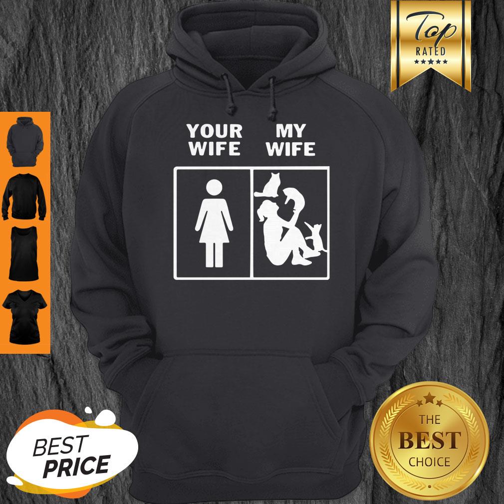 Pretty Cats Lady Your Wife My Wife Shirt