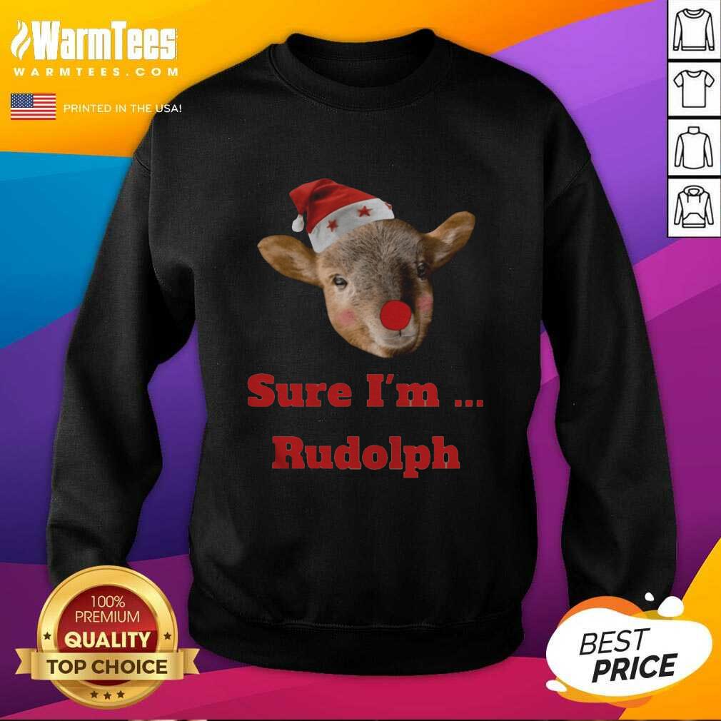 Pretty Christmas Goat Funny Shirt