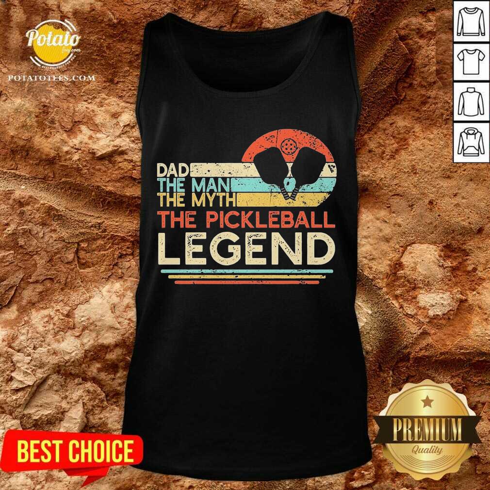 Pretty Dad The Man The Myth The Pickleball Legend Vintage Shirt