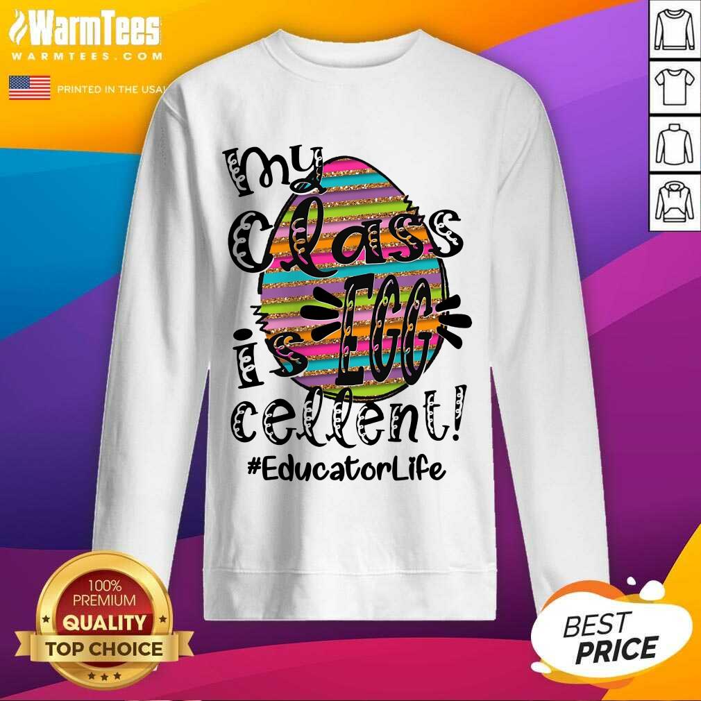 Pretty Educator Life My Class Is Egg Cellent Shirt
