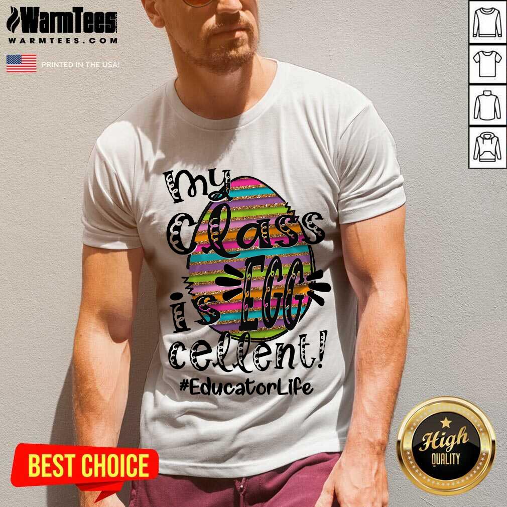 Pretty Educator Life My Class Is Egg Cellent Shirt