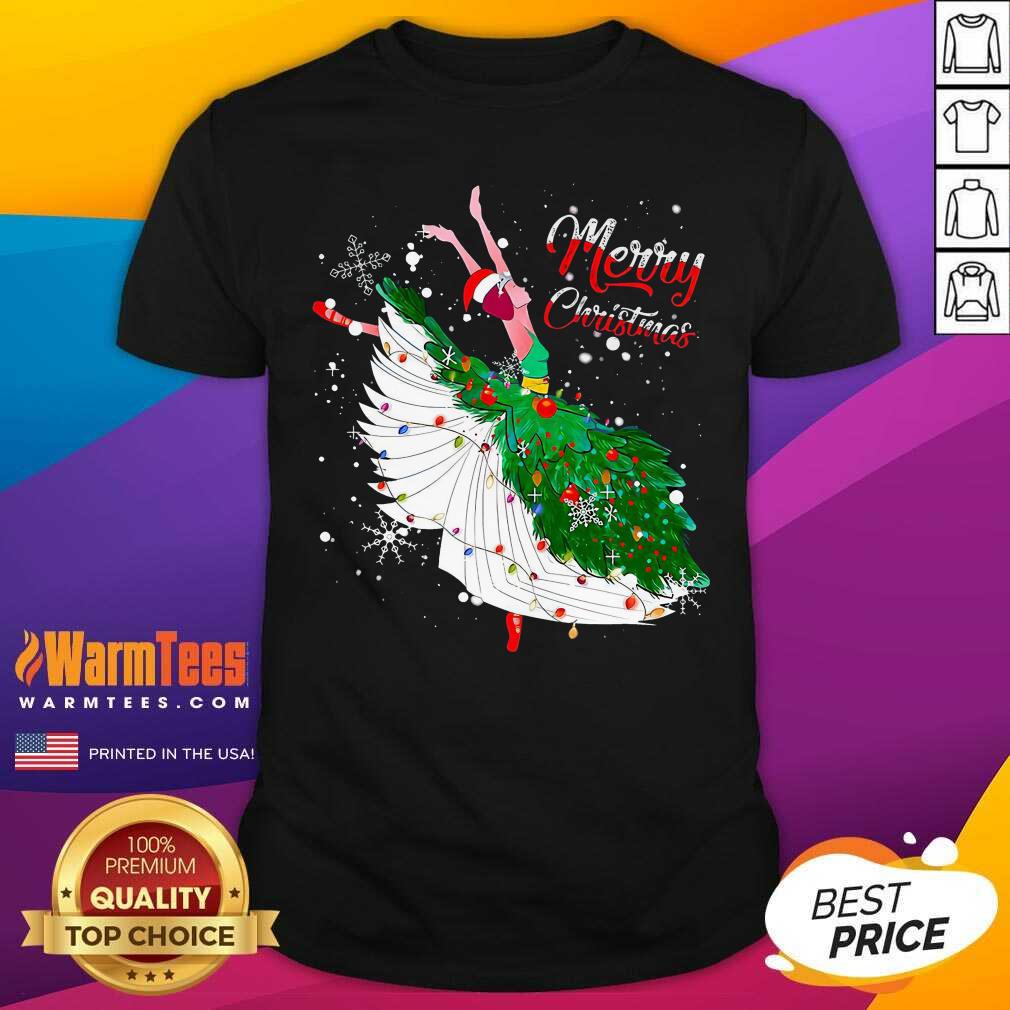Pretty Good Ballet Merry Christmas Shirt