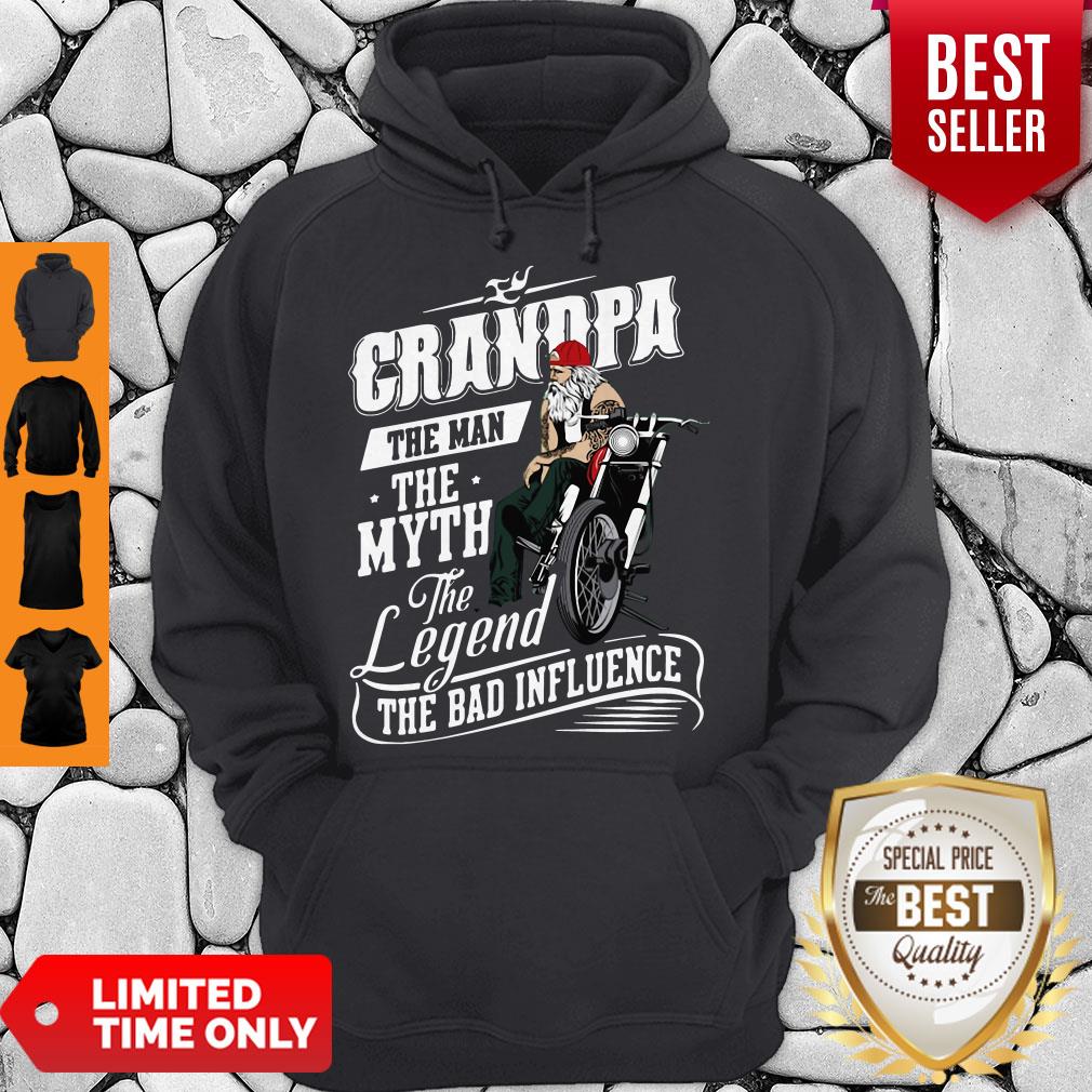 Pretty Grandpa The Man The Myth The Lagend The Bad Infl Fluence Shirt