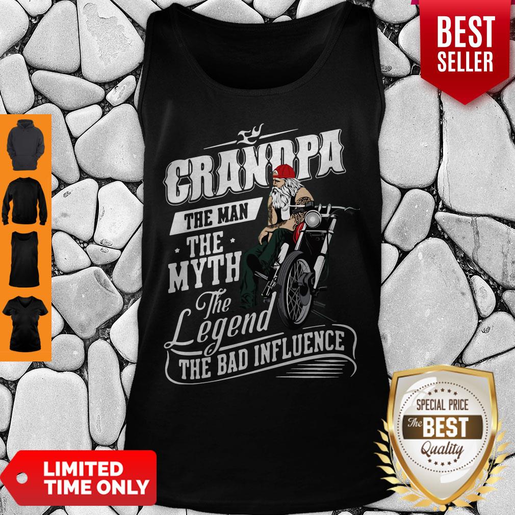 Pretty Grandpa The Man The Myth The Lagend The Bad Infl Fluence Shirt