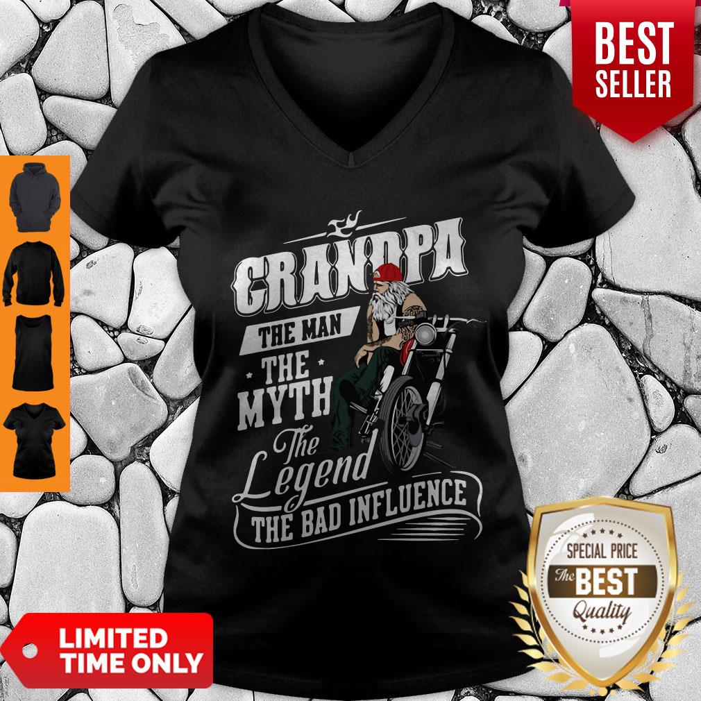 Pretty Grandpa The Man The Myth The Lagend The Bad Infl Fluence Shirt