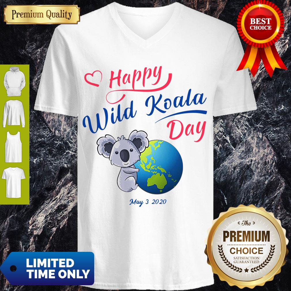 Pretty Happy Wild Koala Day May 3 2020 Shirt