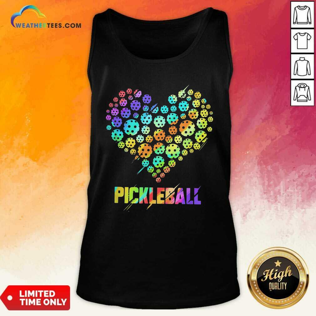 Pretty Heart Pickleball Shirt