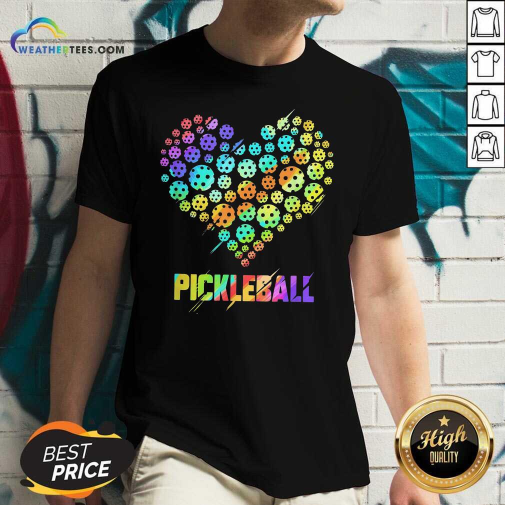 Pretty Heart Pickleball Shirt