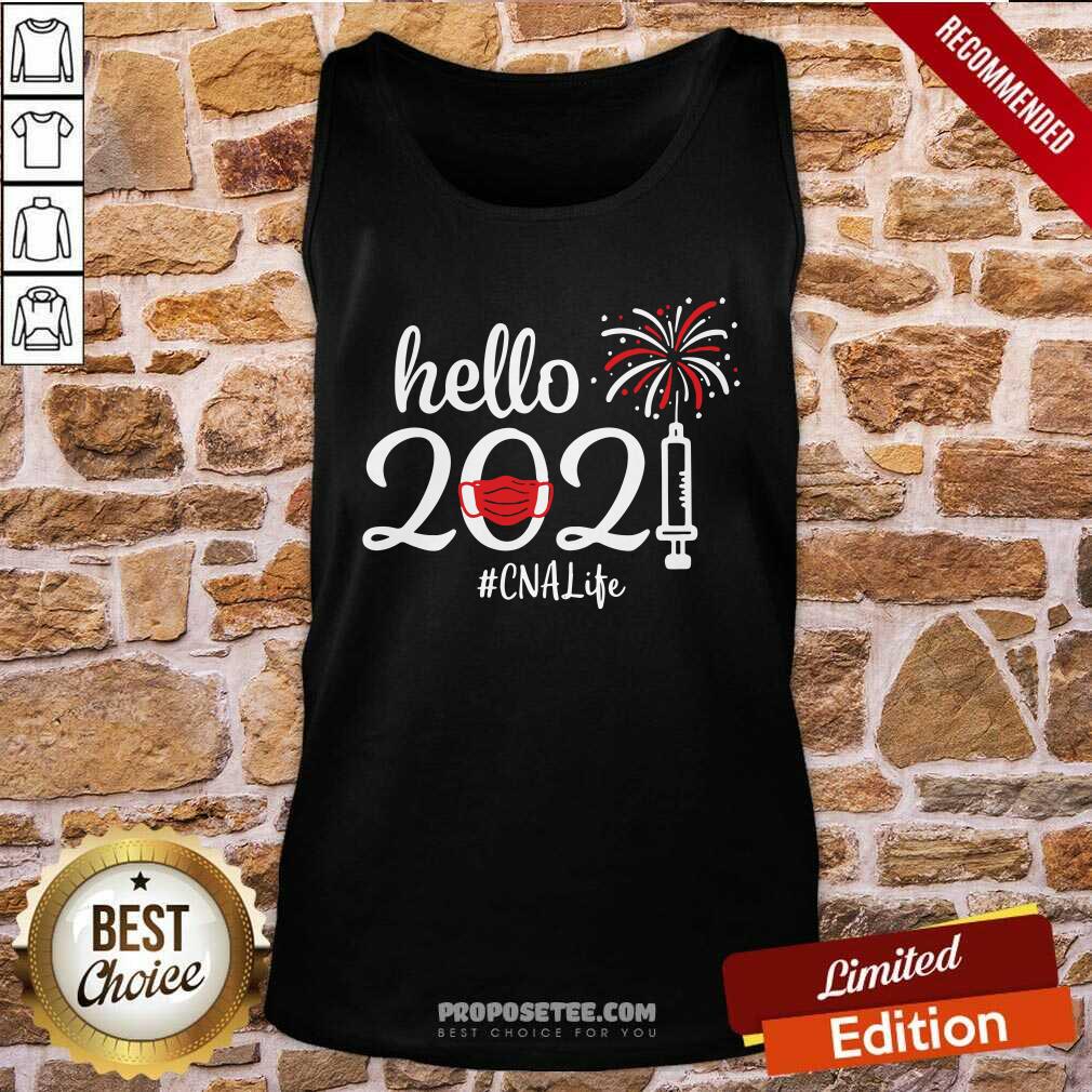 Pretty Hello 2021 CNA Life Face Mask Christmas Shirt