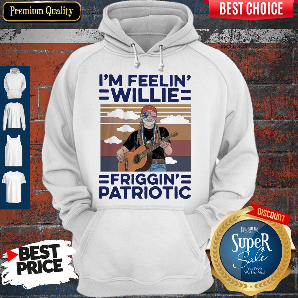 Pretty I’m Feelin’ Willie Friggin’ Patriotic Guitar Vintage Shirt