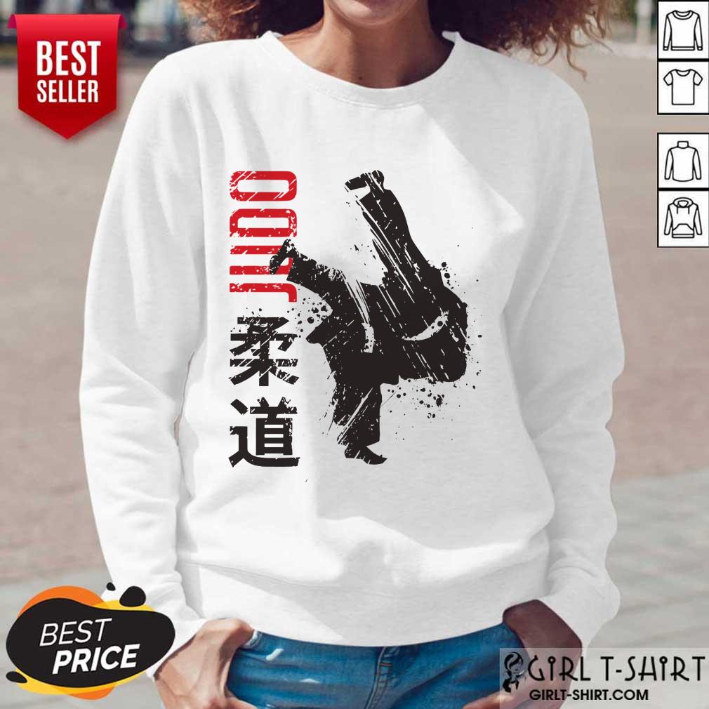 Pretty Judo Kanji Through Shirt