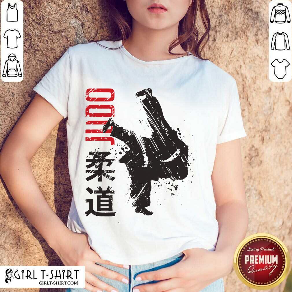 Pretty Judo Kanji Through Shirt