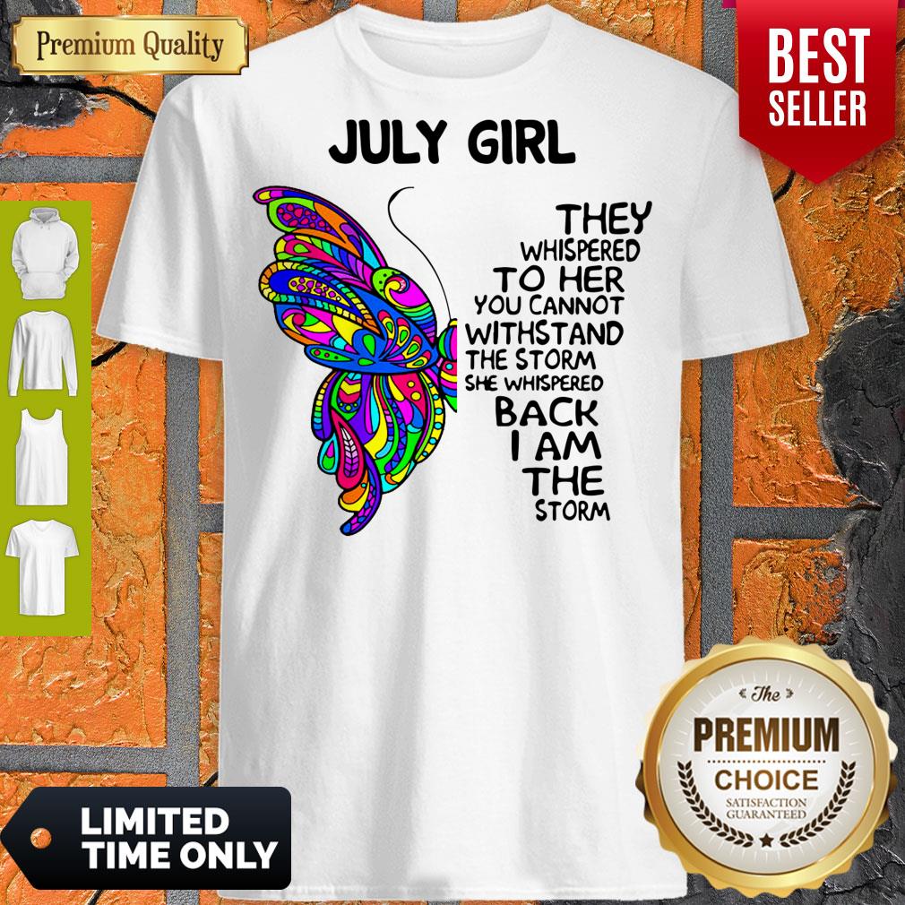 Pretty July Girl Shirt
