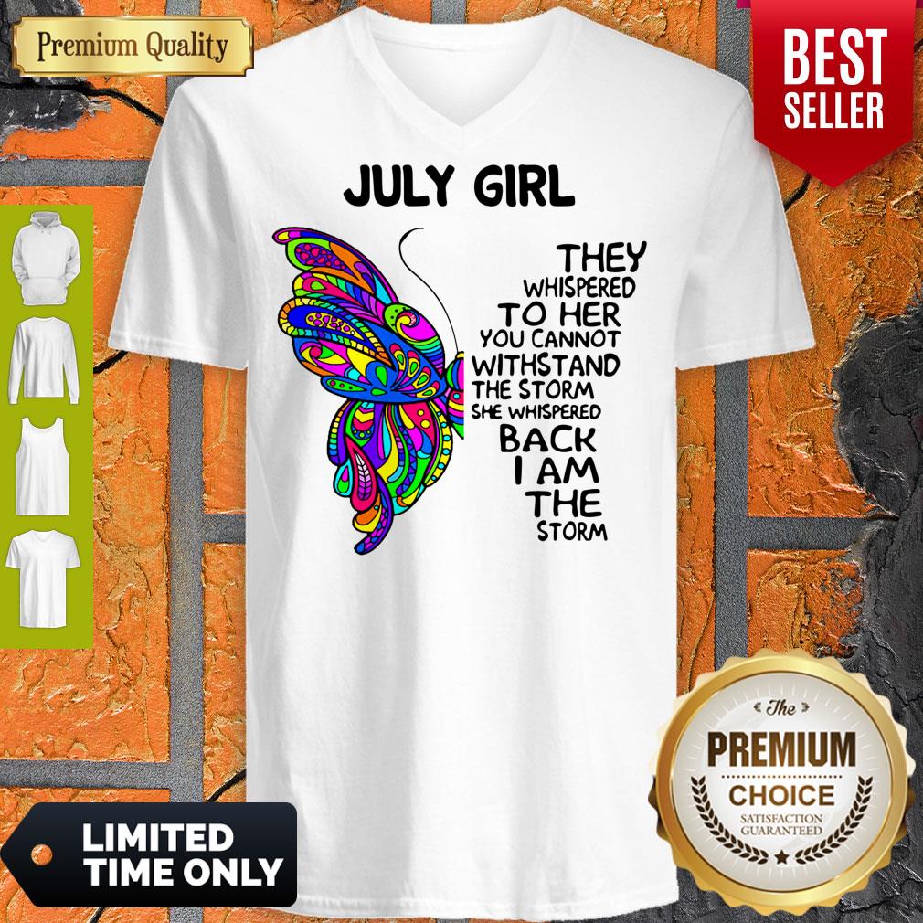 Pretty July Girl Shirt