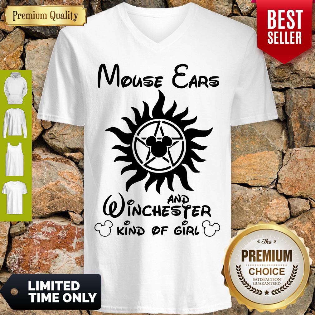 Pretty Mouse Cars And Winchester Kind Of Girl Supernatural Shirt