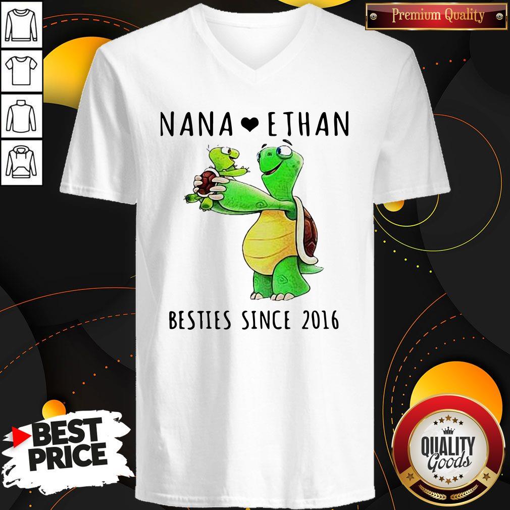 Pretty Nana Love Ethan Bestie Since 2016 Shirt