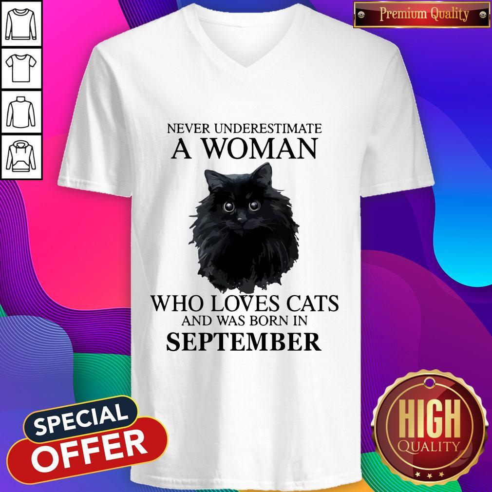 pretty-never-underestimate-a-woman-who-loves-cats-and-was-born-in-september-v-neck.jpg
