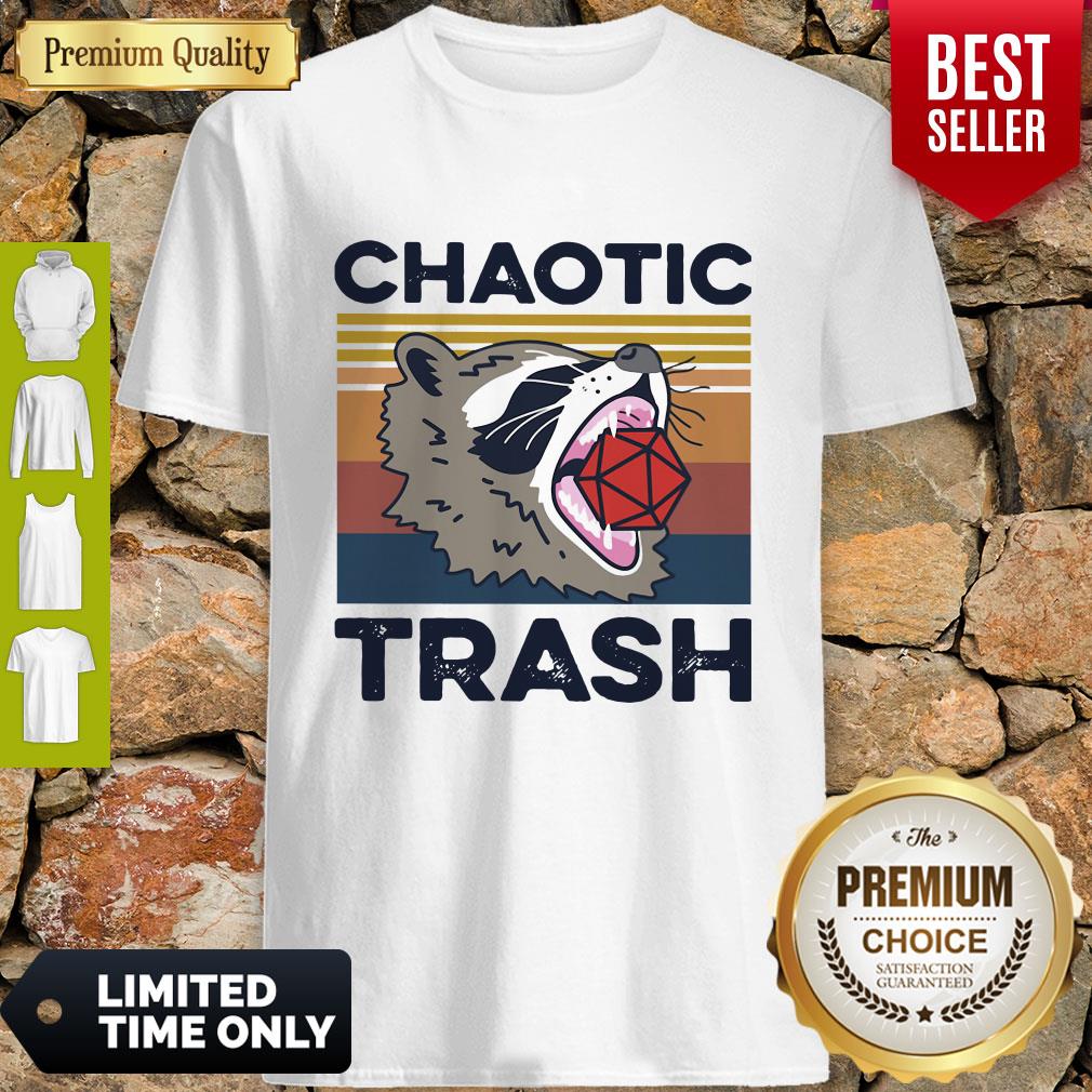 Pretty Raccoon Chaotic Trash Shirt