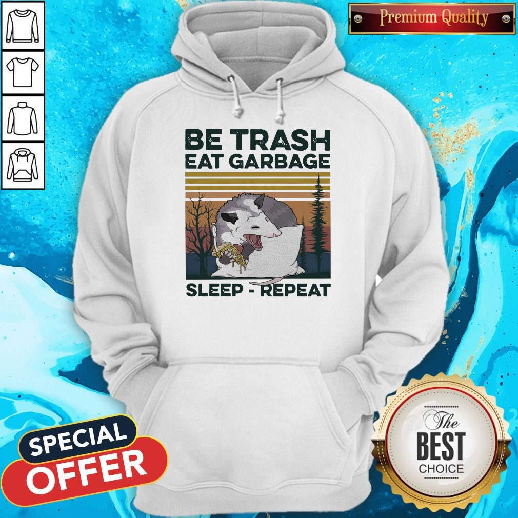 Pretty Racon Be Trash Eat Garbage Sleep Repeat Vintage Shirt