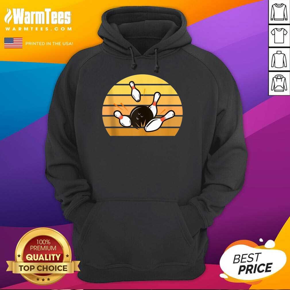 Pretty Retro Bowling Sunset Shirt