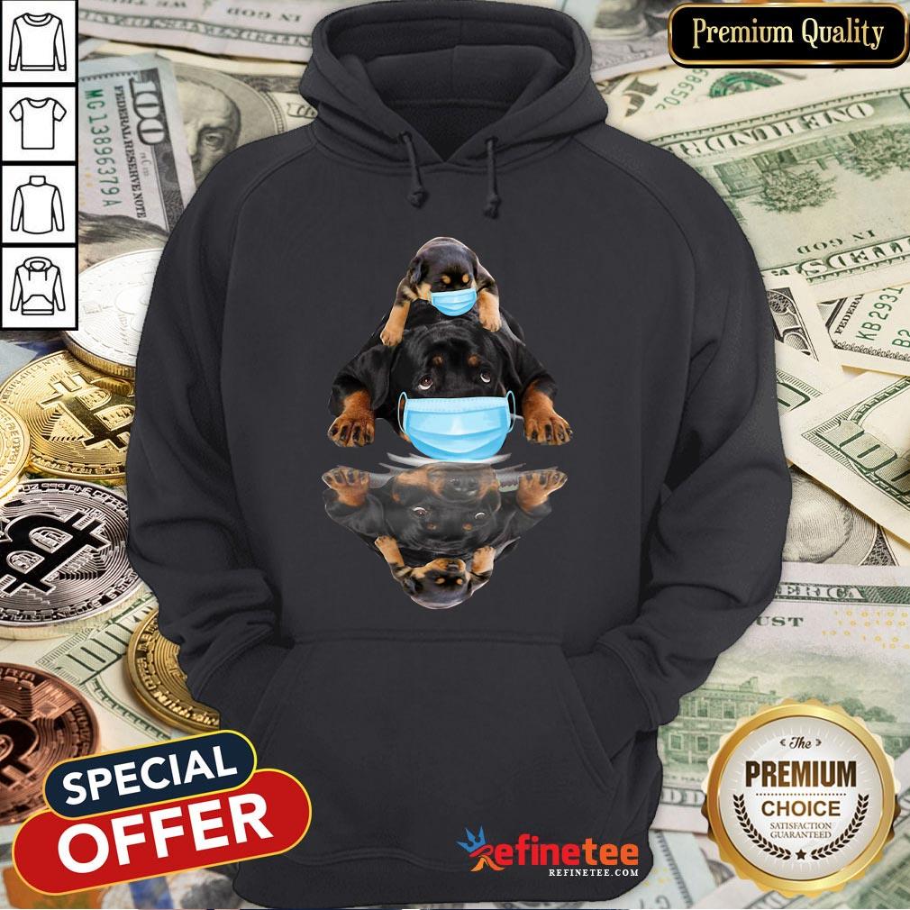 Pretty Rottweilers Mask Water Mirror Shirt