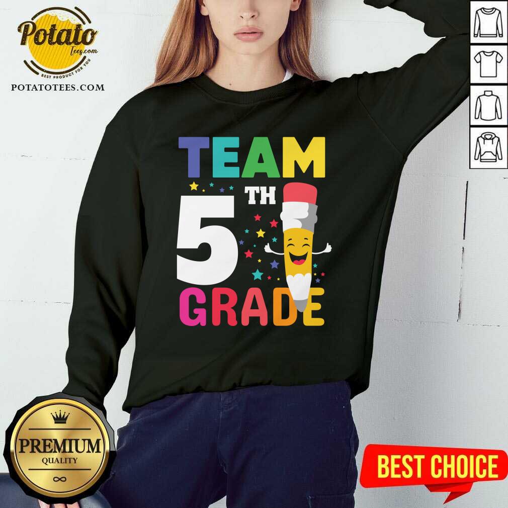 Pretty Team 5th Grade Shirt