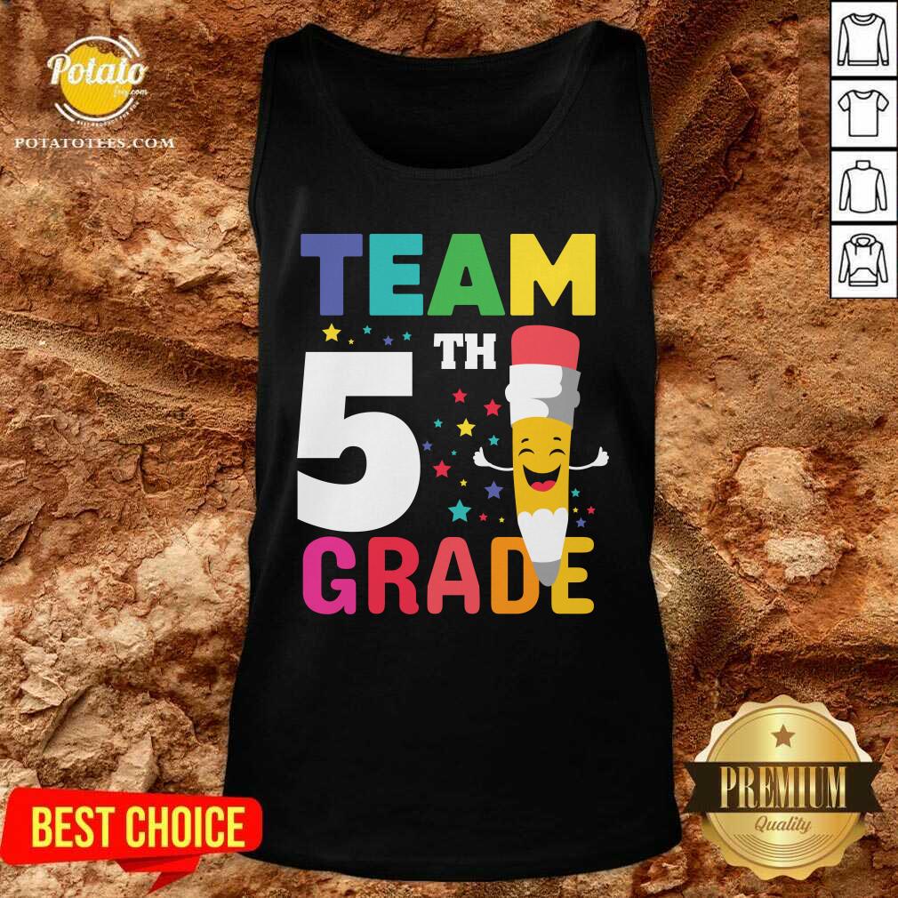 Pretty Team 5th Grade Shirt