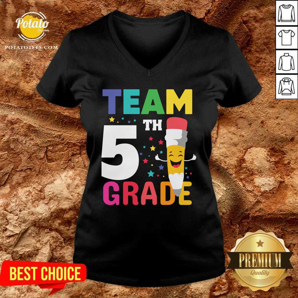 Pretty Team 5th Grade Shirt