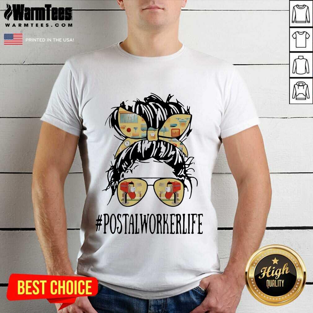 Pretty The Girl #Postalworkerlife Shirt